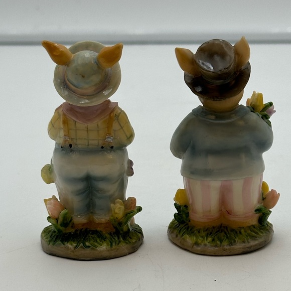 You g’s Small Mr. And Mrs. Rabbit Figurines Easter Decoration - Picture 3 of 16
